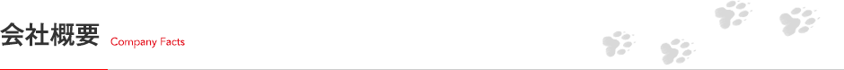 会社概要 Company Facts